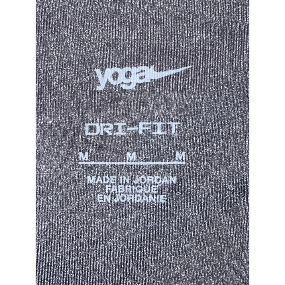 NIKE Women's YOGA Dri-FIT Yoga High-Waist 7/8 Metallic Trim Leggings NWT MEDIUM - Picture 8 of 8